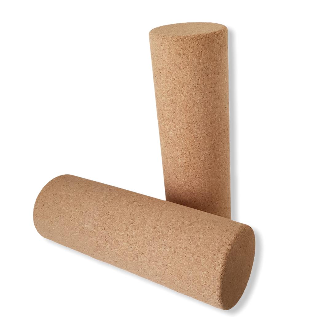 Yoga Roller made of Cork, Yoga Products, Cork Fabric, Vegan, made in Portugal,