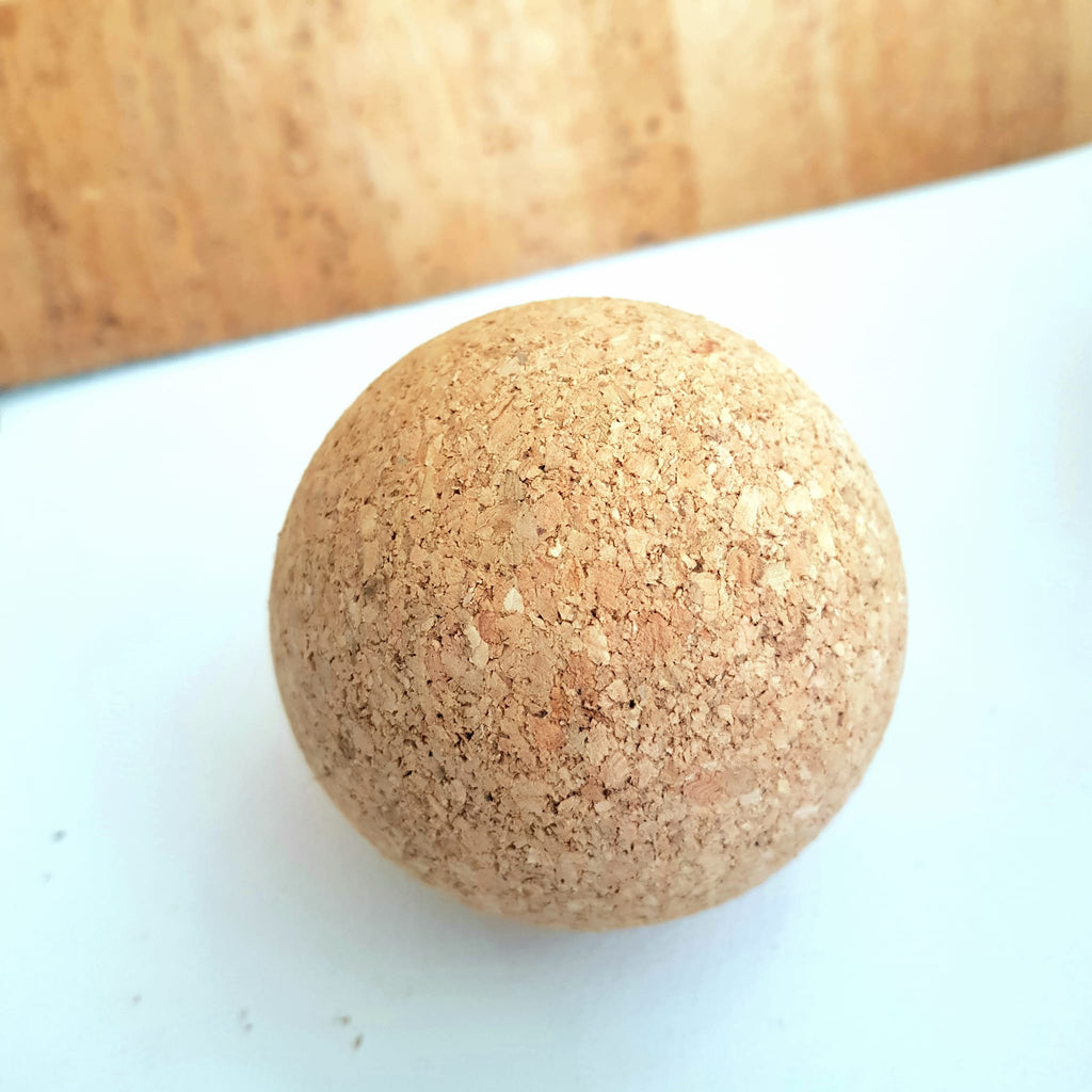 Yoga Massage ball, Cork Ball, Relaxing Ball, Yoga Products, Made in Portugal