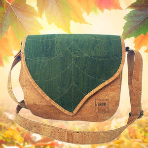 Leaf Cork Bag - New Collection - Vegan and Sustainable