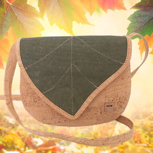 Leather Tree of Life Rectangle Pouch Small Purse Handbag