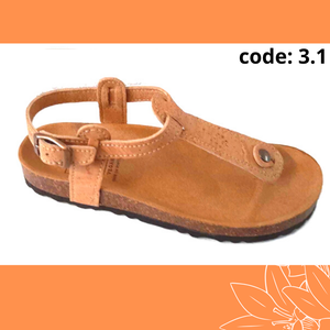 Cork sandals, cork fabric, Vegan sandals, sandals, for summer, vegan footwear, made in Portugal