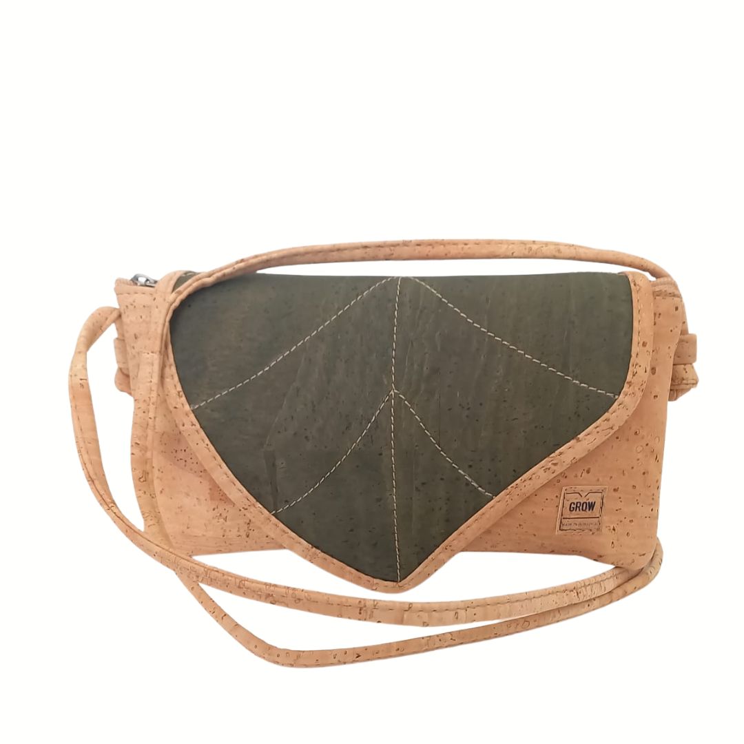 Rowan Leaf Cork Bag - New Collection - Vegan and Sustainable