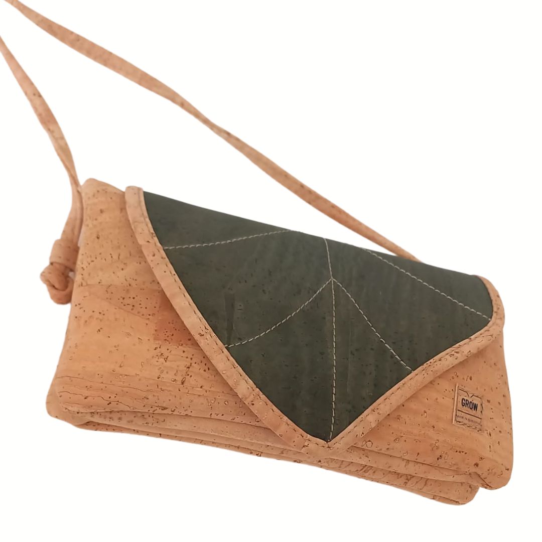 Rowan Leaf Cork Bag - New Collection - Vegan and Sustainable