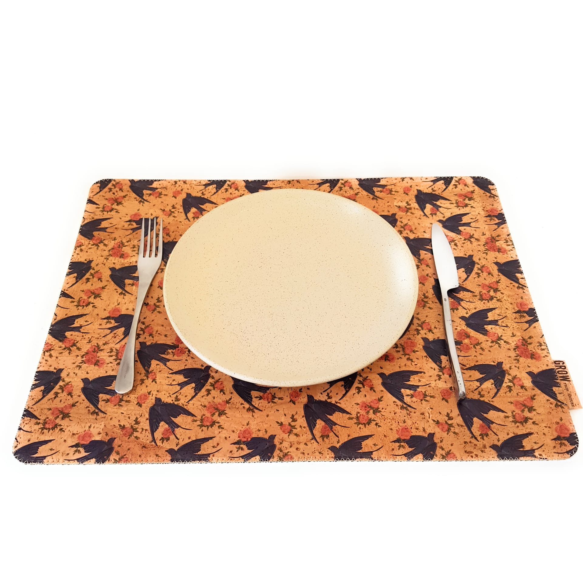 2/pcs, Dine in Elegance: Elevate Your Table with Cork & Latex Placemats