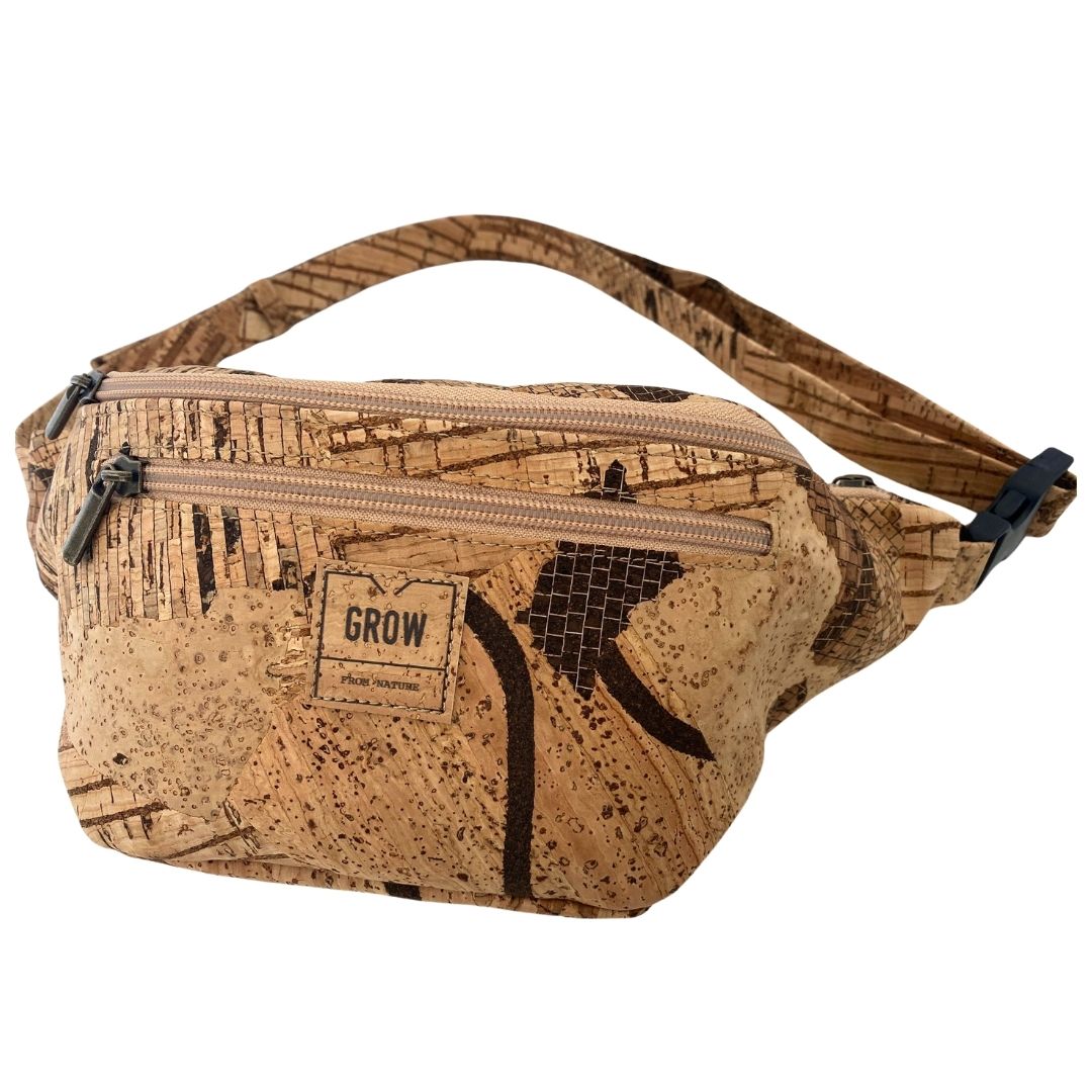 Belt Bag, Cork Fanny pack, Cork Fabric, Vegan, Made in Portugal