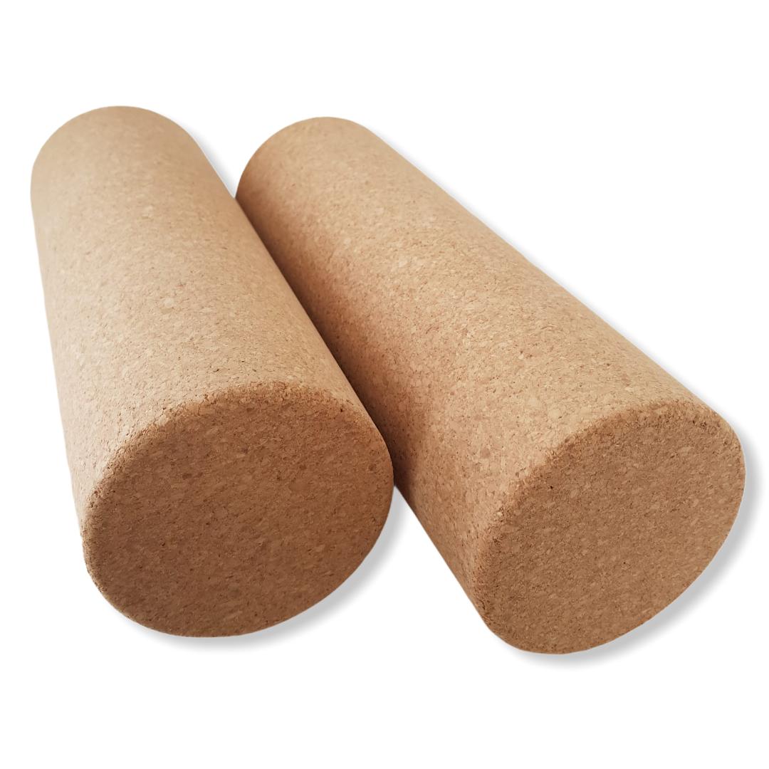 Yoga Roller made of Cork, Yoga Products, Cork Fabric, Vegan, made in Portugal,