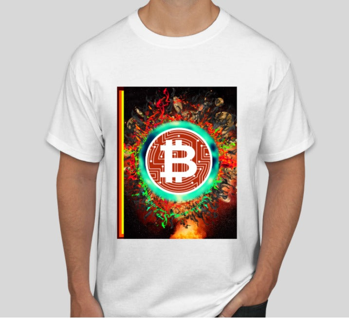 Crypto T-shirts by Grow From Nature BTC / ETH / DOT