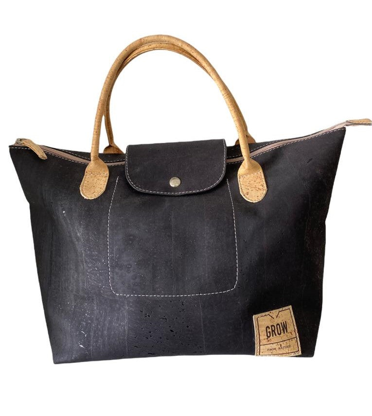 Black Cork Bag, handbag | Black collection