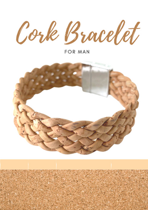 Cork Bracelet for Men