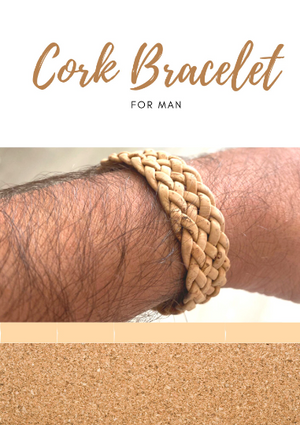 Cork Bracelet for Men