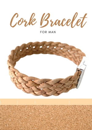 Cork Bracelet for Men