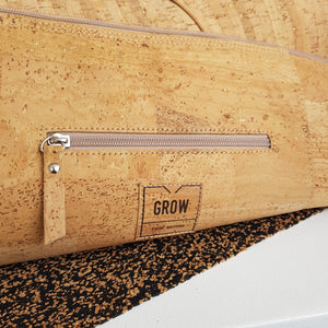 Cork Yoga Mat Bag, Handmade in Portugal, Sustainable fabrics