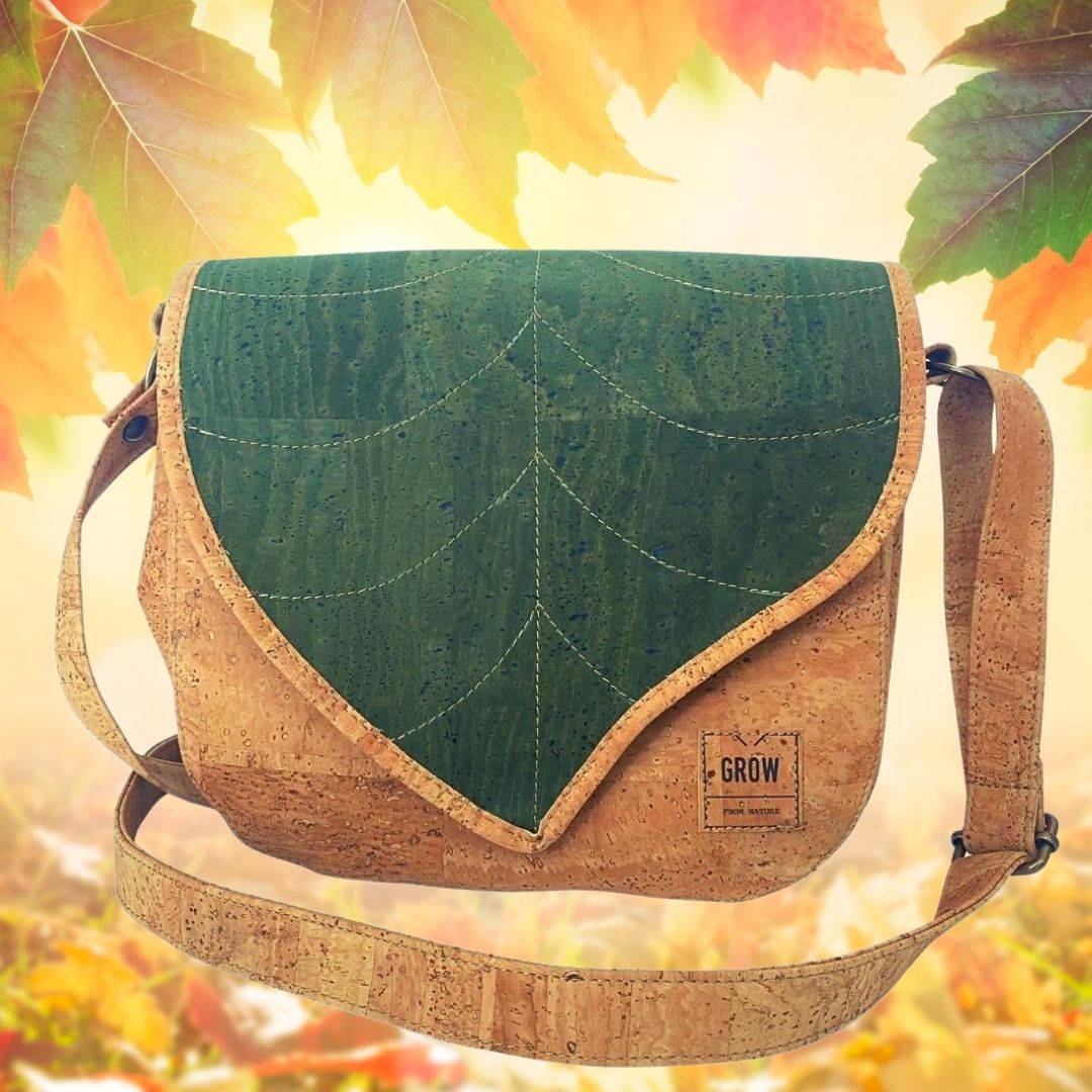 Leaf Cork Bag - New Collection - Vegan and Sustainable – Grow From