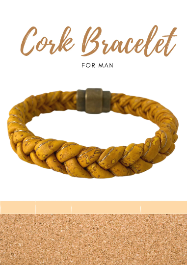 Cork Bracelet for Men