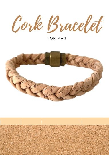 Cork Bracelet for Men