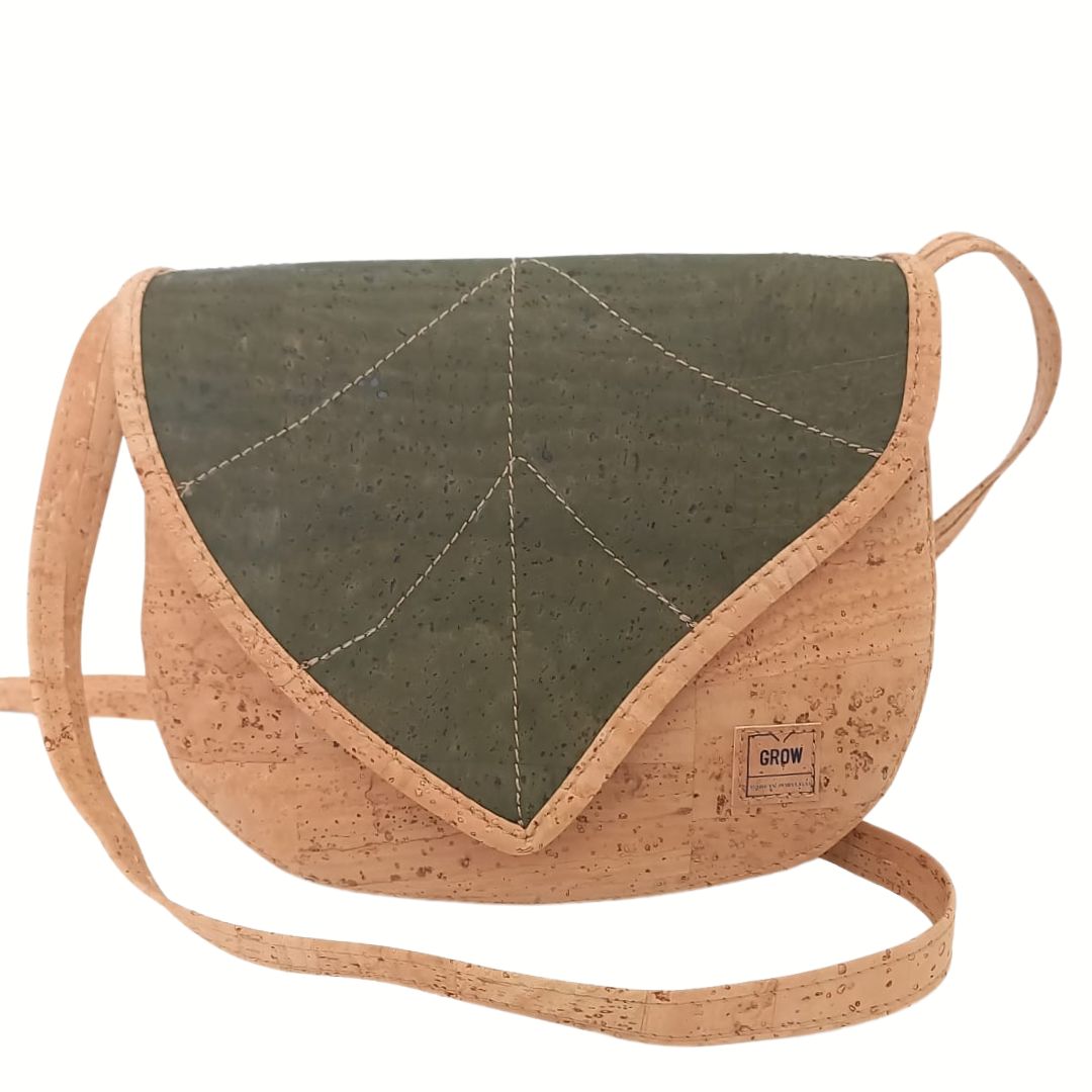 Leaf Cork Bag - New Collection - Vegan and Sustainable – Grow From