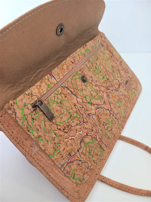 Crossbody bag, Cork bag, Vegan Leather, Eco bag, Vegan Leather,,  Green ideas, Liege, Made in Portugal