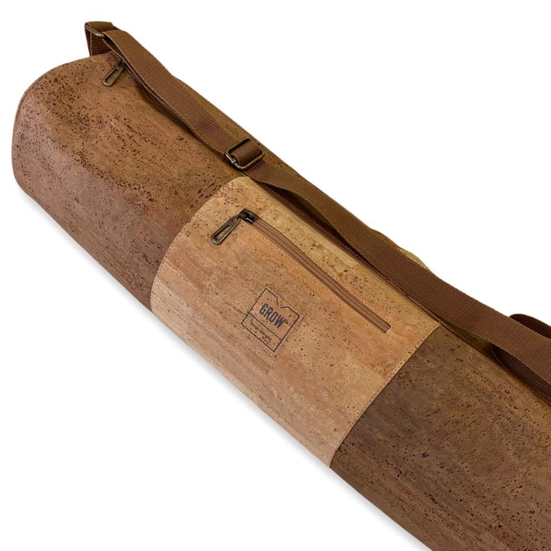 Cork Yoga Mat Bag, Handmade in Portugal, Sustainable fabrics