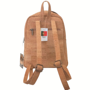 Leaf Cork Backpack, New Collection - Vegan Leather, Cork Bag, School Backpack ,Handmade, Eco-Friendly,