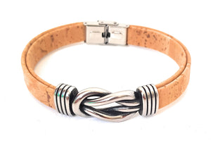 Cork bracelet for Men, bracelets, vegan ideas, sustainable fashion, Made in Portugal