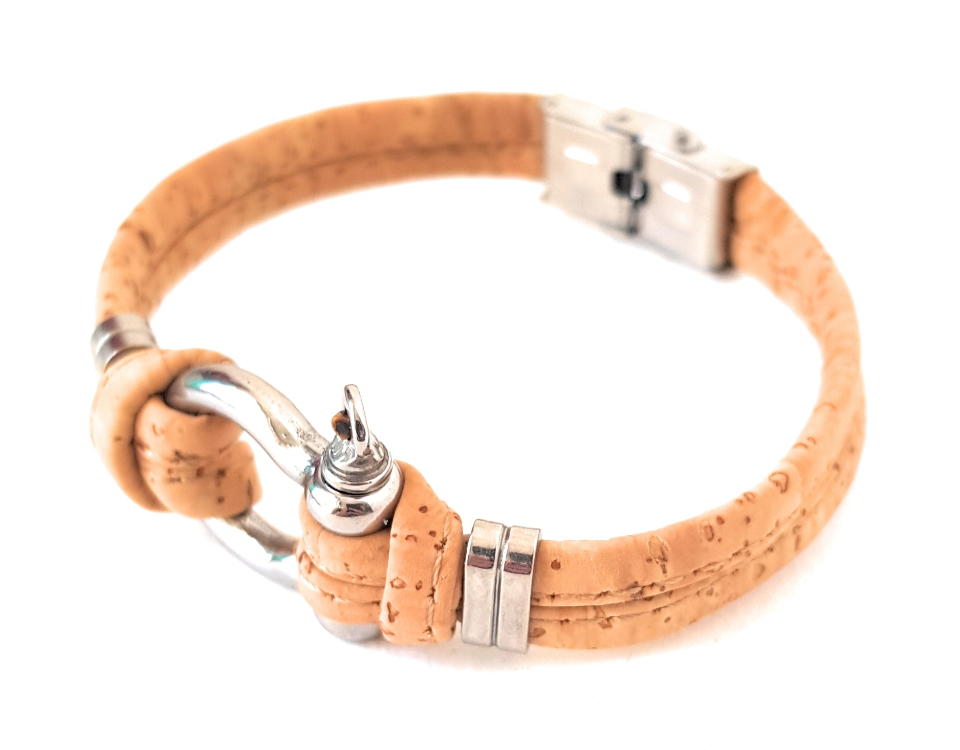 Cork bracelet for Men, bracelets, vegan ideas, sustainable fashion, Made in Portugal