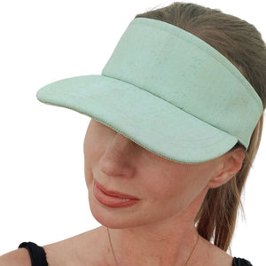 Cork Visor, Sun Hat, Vegan eco and sustainable product, adjustable , Green Products,