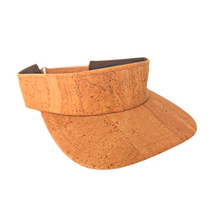 Cork Visor, Sun Hat, Vegan eco and sustainable product, adjustable , Green Products,